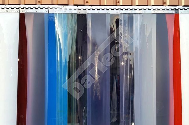 colored pvc curtain